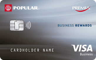 Popular PREMIA Business Rewards credit card in silver