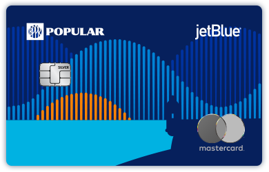 JetBlue Mastercard Credit Card from Popular with the Garita in blue with chip