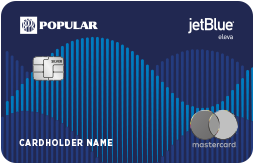 JetBlue Mastercard Eleva Credit Card from Popular in blue with chip